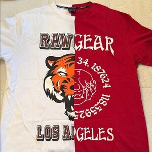 Rawgear Men's Split Tiger Tee - Size Medium